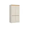 Dulap Naxxar NAXS01 2 Usi, 104.2x59.6x204.5 h cm, Pal Melaminat/PVC, Stejar Piatra/Casmir picture - 1