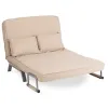 Fotoliu Dublu Extensibil Bamako 2, 105.5x72-185x83 cm, Stofa, Beige picture - 9