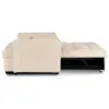 Fotoliu Extensibil Karole, 120x100-193x87 h cm, Stofa, Beige picture - 4