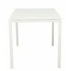 Masa Andes, 120x75x75 h cm, Metal/Pal Melaminat, Alba picture - 2