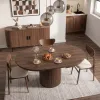 Masa Extensibila Adana, 120-160x120x76.5 h cm, Nuc picture - 4