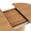 Masa Extensibila Adana, 120-160x120x76.5 h cm, Stejar picture - 7