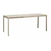Masa Extensibila Honik, 120-180x74x75 h cm, Metal/Pal Melaminat, Taupe picture - 5
