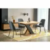 Masa Extensibila Xanthi 130 cm Stejar Wotan/Negru picture - 3