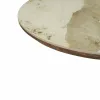 Masa Ovala Lunara 200x100x76 h cm, MDF/Ceramica, Stejar/Beige Pandora picture - 5