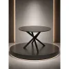 Masa Rotunda Ruby, Ø120x75 cm,  MDF Furniruit/Lemn de Cauciuc, Wenge picture - 2