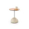 Masuta de Cafea Adriatica, Ø40x51 cm, Metal/Sticla, Beige/Maro picture - 1