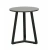 Masuta De Cafea Farsad, ⌀45x52 CM, MDF/Metal, Negru/Negru Marmura picture - 1