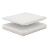 Saltea Rubino, 5 Zone Cu Arcuri Impachetate Individual + Spuma Memory, 180x200 cm, Grosime 25 cm, Duritate Medie picture - 3