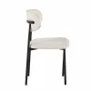 Scaun Apex, 48x47.5x79 h cm, Structura Metalica/Stofa Beige picture - 3