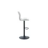 Scaun de Bar Zlin, 42x52x94.5-115.5 cm, Stofa Crem picture - 3
