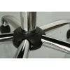Scaun de Birou Movia, 64x62.5x107-115.5 h CM, Baza metalica, Mesh Negru picture - 5