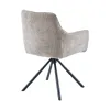 Scaun Eton, 57.5x61x84 h cm, Stofa Beige picture - 4