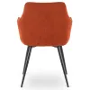 Scaun Narnia, 56x50x85 cm, Structura Metalica, Stofa Caramizie picture - 7