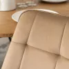 Scaun Riocco, 49x57x89 h cm, Catifea Bej picture - 3