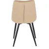 Scaun Riocco, 49x57x89 h cm, Catifea Bej picture - 5