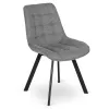 Scaun Rivulus 2, 53x59x87 h cm, Stofa Gri picture - 1