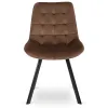 Scaun Rivulus, 53x59x87 h cm, Catifea Maro picture - 4