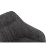Scaun Rotativ Loren, 54x55x68 h cm, Stofa, Negru/Gri Inchis picture - 6