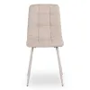 Scaun Saltburn, 43x52x90.5 h cm, Picior Metalic Casmir/Stofa Beige picture - 3