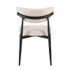 Scaun Zenith, 54x53x80 h cm, Structura Metalica/Stofa Beige picture - 3
