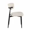 Scaun Zenith, 54x53x80 h cm, Structura Metalica/Stofa Beige picture - 4