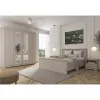 Set Dormitor Flandra 4 Piese, Pal Melaminat/MDF, Casmir/Stejar Mauvella picture - 1