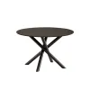 Set Masa Ruby cu 4 Scaune Zola, Ø120x75 cm,  MDF Furniruit/Lemn de Cauciuc, Wenge picture - 5