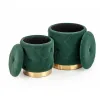 Set Tabureti Palatine Verde picture - 2