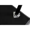 Taburet Moza, 100x34x43 h cm, Stofa, Negru/Gri picture - 7