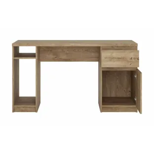 Birou Fribo FRIB01, 135.4x65x74.9 h cm, Pal Melaminat, Stejar Ribbeck Auriu