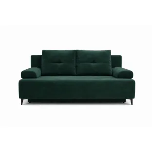 Canapea Extensibila Forra, 201x100x95 h cm, Stofa Verde
