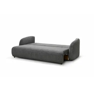 Canapea Extensibila Praga, 244x105x90 h cm, Stofa Grafit