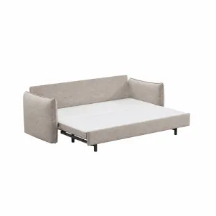 Canapea Extensibila Rapsody, 214x84x96 cm, Stofa, Rust