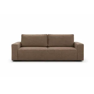 Canapea Extensibila Spike, 246x100x90 h cm, Stofa Vibe 19 Maro