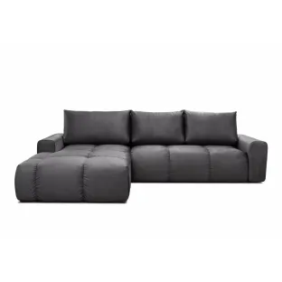 Coltar Extensibil Alicante, 305x214x94 cm, Stofa Grafit