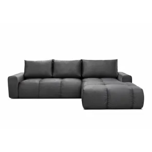 Coltar Extensibil Alicante, 305x214x94 cm, Stofa Grafit