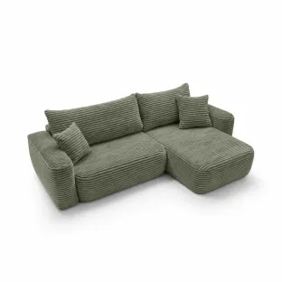 Coltar Extensibil Billy, Universal, 273x168x95 h cm, Stofa Raiata, Verde Olive