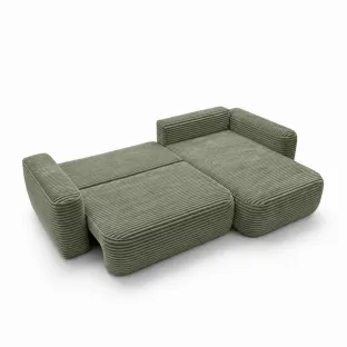 Coltar Extensibil Billy, Universal, 273x168x95 h cm, Stofa Raiata, Verde Olive
