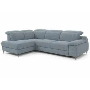 Coltar Extensibil Luise, 281x207x80 h cm, Stofa Albastra