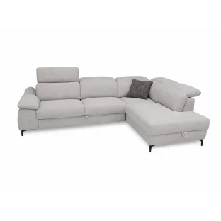 Coltar Extensibil Luise, 281x207x80 h cm, Stofa Beige