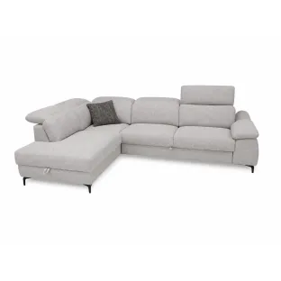 Coltar Extensibil Luise, 281x207x80 h cm, Stofa Beige