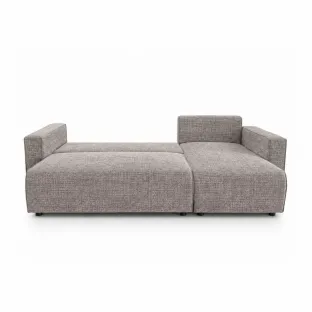 Coltar Extensibil Potaro, Universal, 238x150x90 cm, Stofa Cremona 24 Gri Maroniu