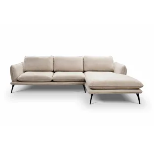 Coltar Portimao, 279x194x71-83 cm, Stofa, Beige