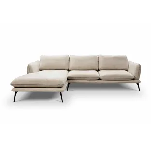 Coltar Portimao, 279x194x71-83 cm, Stofa, Beige