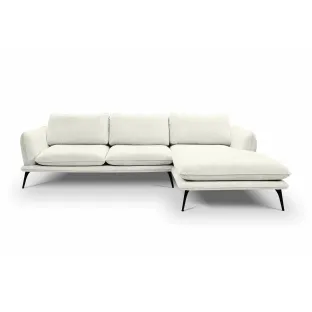 Coltar Portimao, 279x194x71-83 cm, Stofa, Crem Deschis