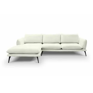 Coltar Portimao, 279x194x71-83 cm, Stofa, Crem Deschis