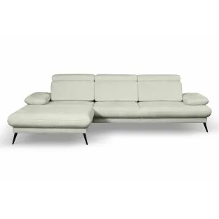 Coltar Santi, 290x179-187x84-101 h cm, Stofa Gri Silver