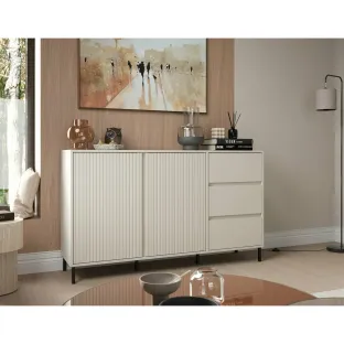Comoda Avenale AVEK01, 2 Usi + 3 Sertare, 157.8x40x91.6 h cm, Pal Melaminat/MDF, Casmir