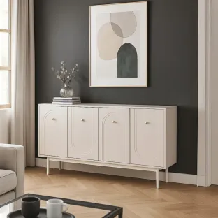 Comoda Cu 4 Usi Marco, 155x39x82 cm, Casmir